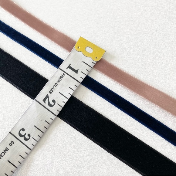 Vintage Sterling Silver Puffy Heart Pendant with Velvet Ribbons - Picture 10 of 11